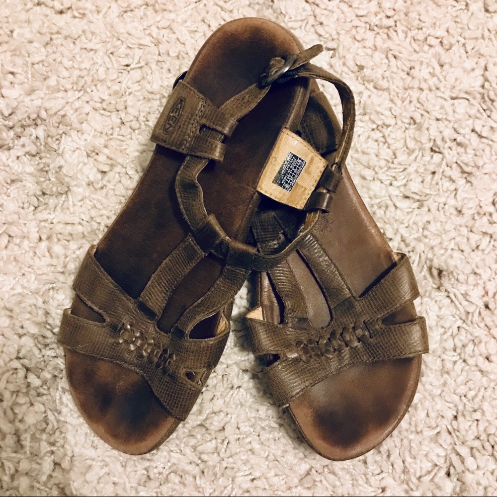 Keen Brown Ankle Strap Sandals